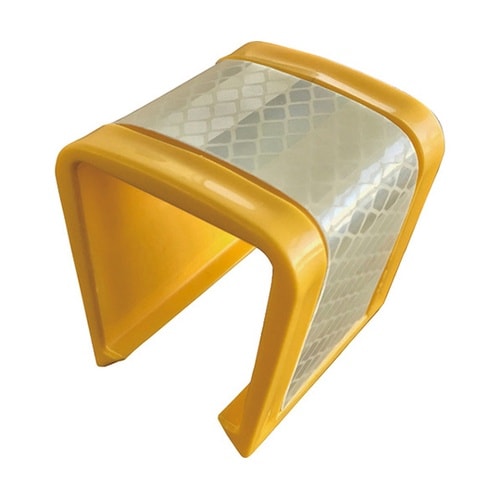 セフティフレーム用プリズム反射蓄光クリッ