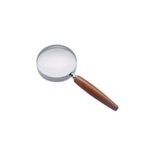 ルーペ 木柄 75mm
