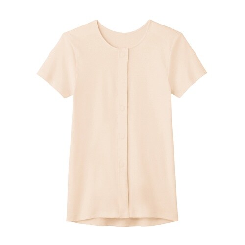 婦人3分袖ワンタッチインナー カームベー