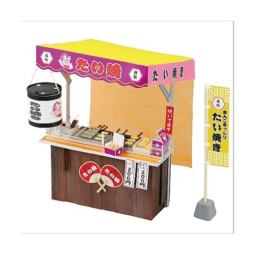 手作りミニチュア屋台キット たい焼き 5