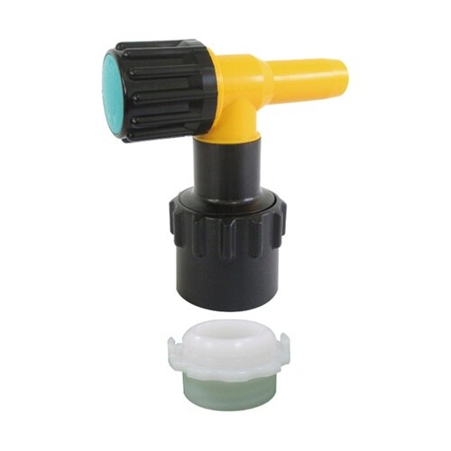 樹脂引き出し口付ペール缶用アダプター・コ