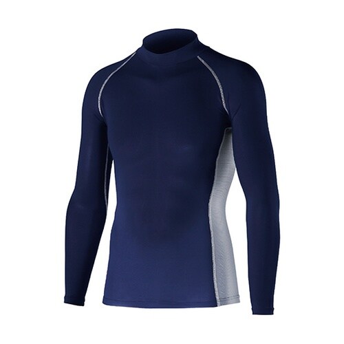 JW−625 長袖ハイネック 紺 M