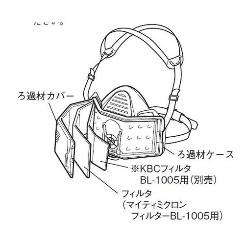 ろ過材カバー BL−1005−02用(5