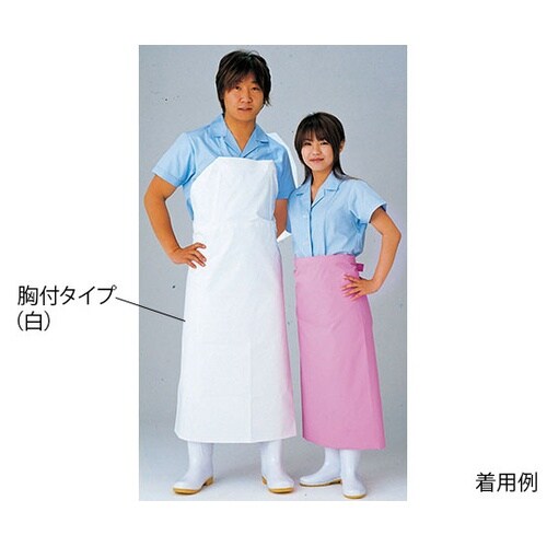 ワンタッチ前掛け 胸付 #6110