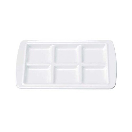 バイキングプレート 6ブロック 白 02