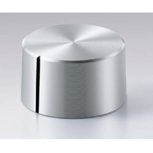 つまみ Φ25 シルバー(アルミ) シャ