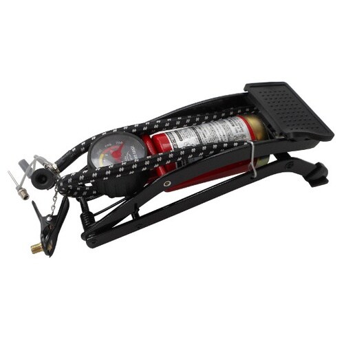 33341 フットポンプ シングル 黒