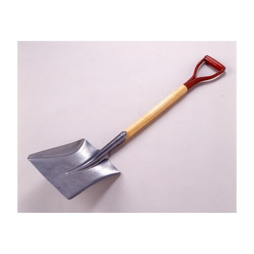 鉄スコ 木柄 角型