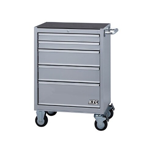 ローラーキャビネット 5段5引出し シル