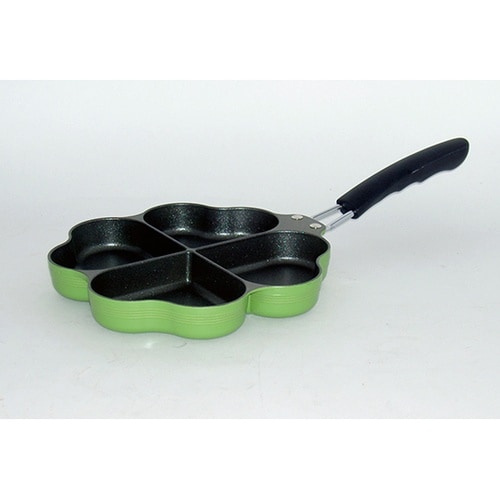 KS−2808 四葉のフライパン 緑