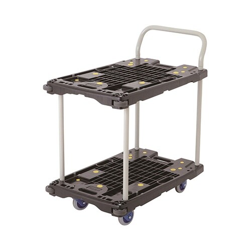 NP−204GS 中型静音樹脂台車2段