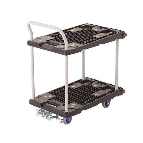 NP−204GS+FB 静音樹脂台車2段