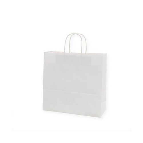 003240101 手提げ紙袋 晒白無地