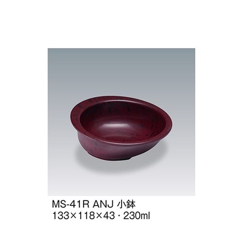 MS−41R_ANJ 小鉢 小豆梨地