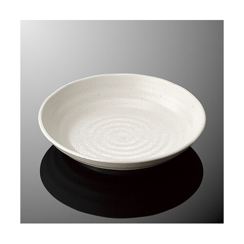 D 258−KOH 23cm丸深皿 粉引