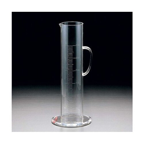 01077 大型メスシリンダー 3L