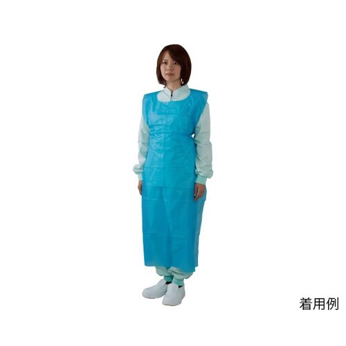 4441ポリエチエプロンスタンダード青S