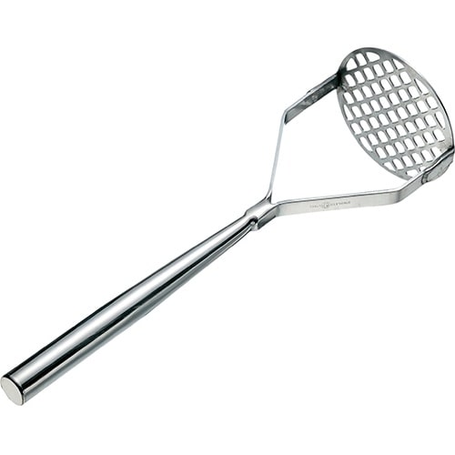 18−8パイプ柄業務用ポテトマッシャー小