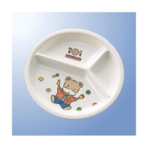 J 22−KD 三つ仕切皿 キドリッコ