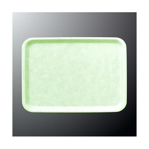 N 22−GN 43cm長角トレー 中緑