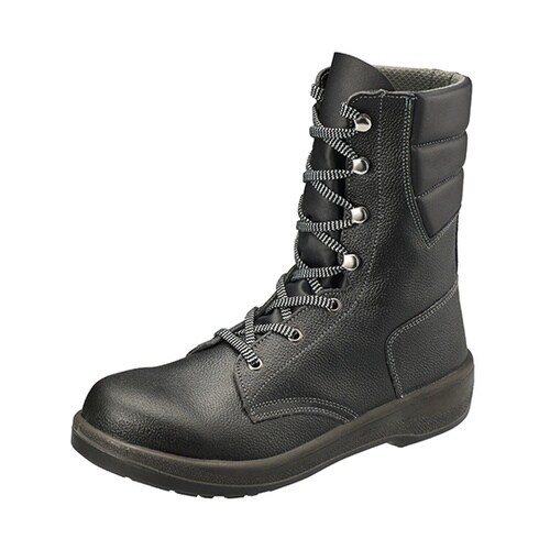 7533N 255 安全靴 黒 25.5