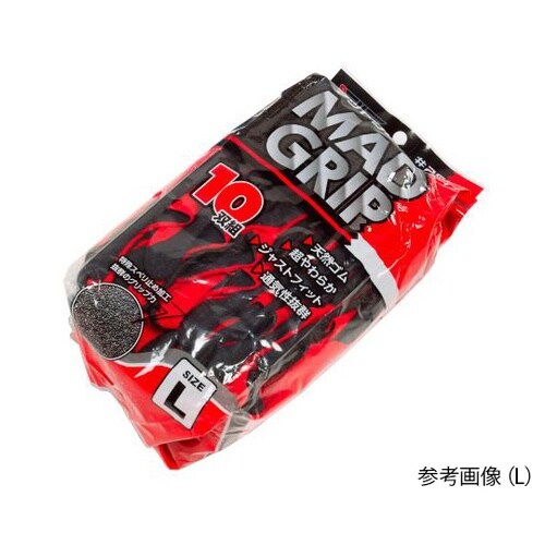 2638 マッドグリップ 手袋 赤 L