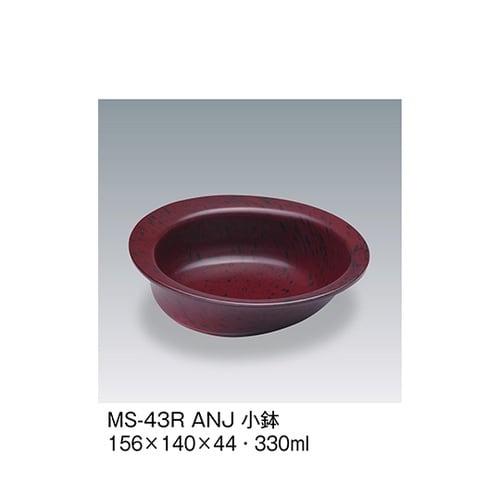 MS−43R_ANJ 小鉢 小豆梨地