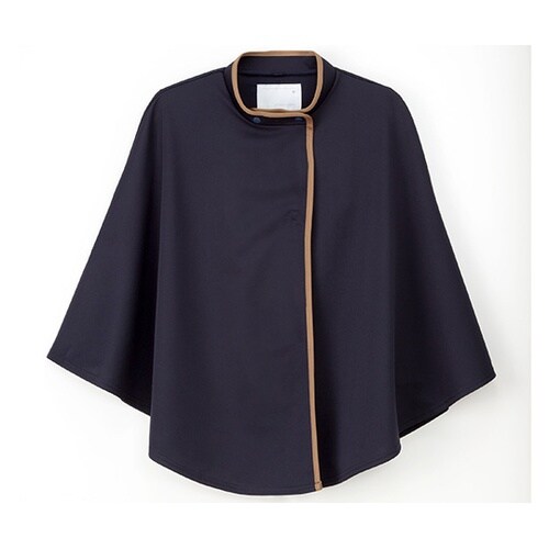 FK−1480 検診ケープ 紺 LL