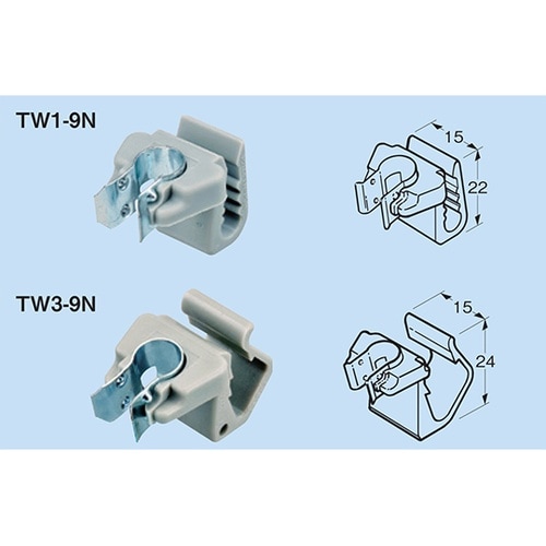 FVラック ケーブル支持具 1セット(1