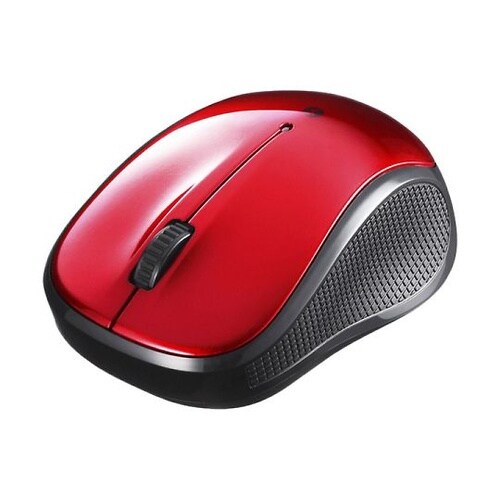 BSMBB100RD 光学式マウス 赤