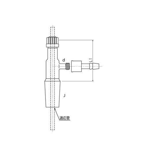 3385−18−1L−W 温度計ホルダー