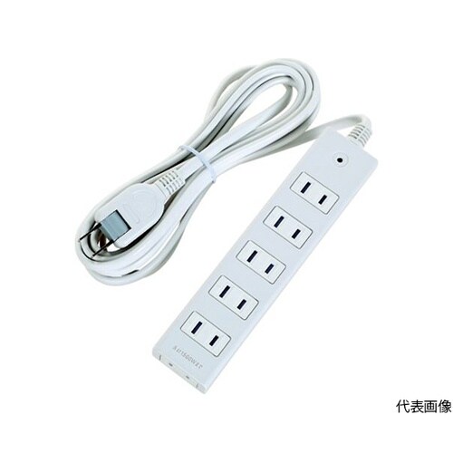 TOT2603 電源タップ 2P6個口