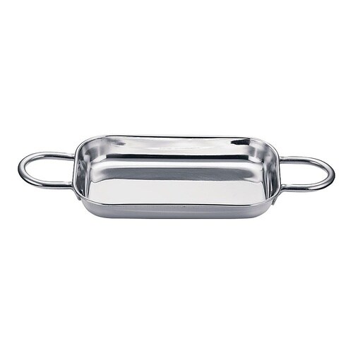 ステンレスミニトレー長方形 L 0311