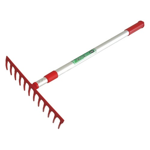 4036 芝生のサッチ取りレーキ 伸縮式