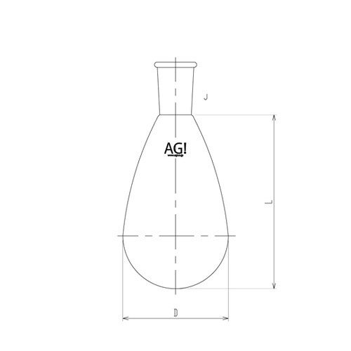 3200−025−1M ナスフラスコ