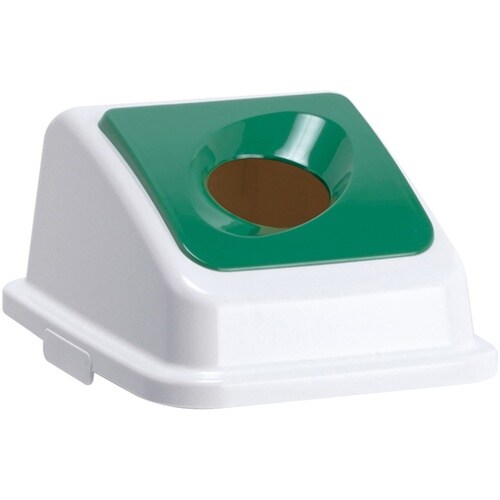 エコ分別カラーペールW35 蓋 緑 丸穴