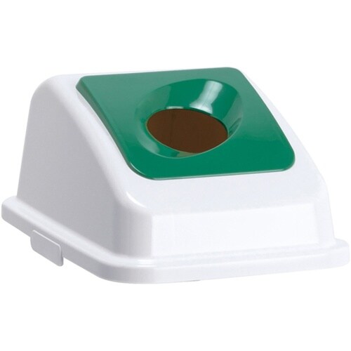 エコ分別カラーペールW45 蓋 緑 丸穴