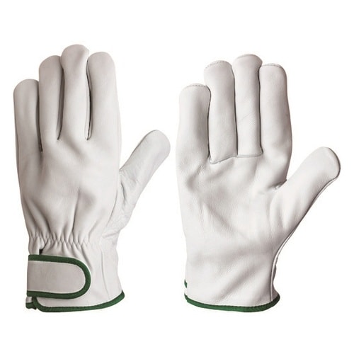 牛本革手袋(袖口マジックタイプ) CGー