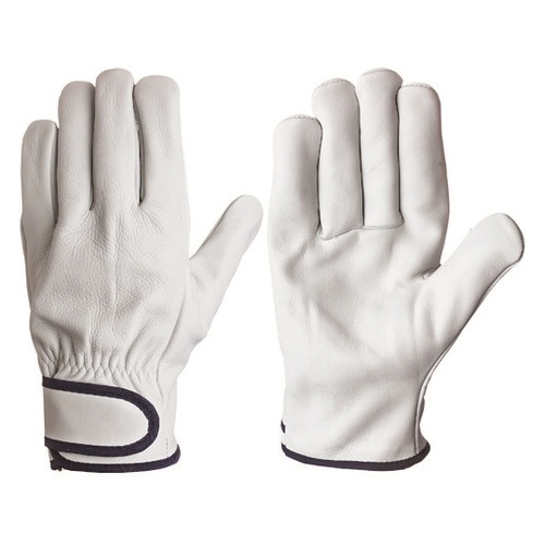 牛本革手袋(袖口マジックタイプ) CGー