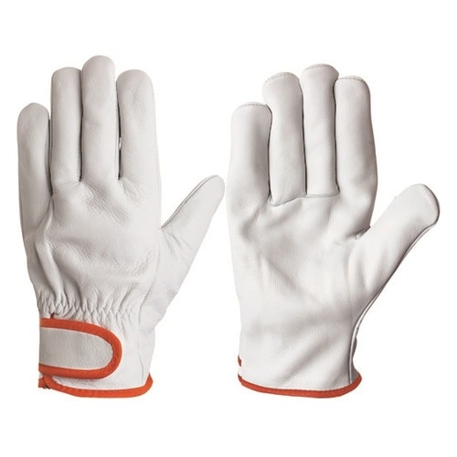 牛本革手袋(袖口マジックタイプ) CGー