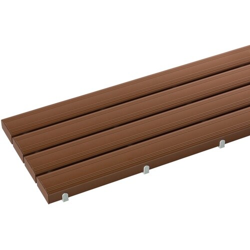 抗菌安全スノコ(完成品) 茶400x90