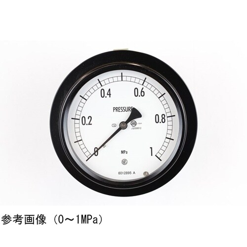 密閉型圧力計(100Φ) 埋込形D枠(取