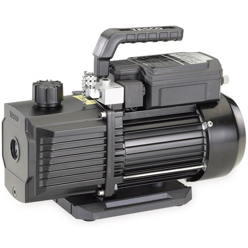 オイル逆流防止弁付高性能ツーステージ真空