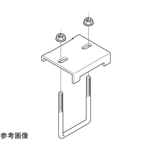 形鋼用交差支持金具 1箱(10個入) D