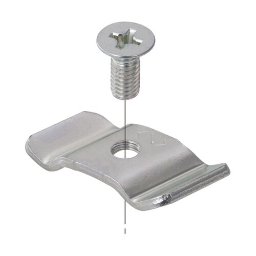 皿座付ねじM6×14ナット付 1袋(20