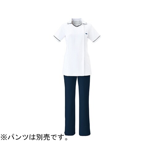 レディスジップスクラブR ホワイト×ネイ