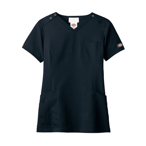 レディススクラブ S.ネイビー L 70