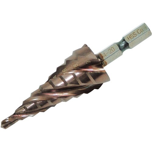 2211六角軸スピードステップドリル9段