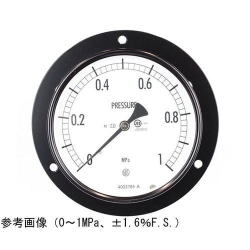 普通形圧力計(Φ100) 埋込形D枠(取