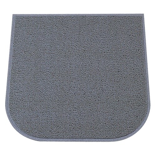 レストルームマット 灰 700×700m